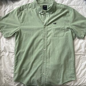 Slim-fit RVCA Short Sleeved Button Down